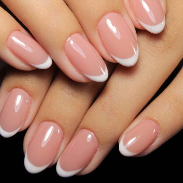 Classic french manicure