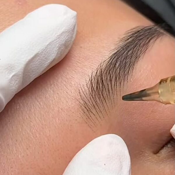 PMU brow procedure
