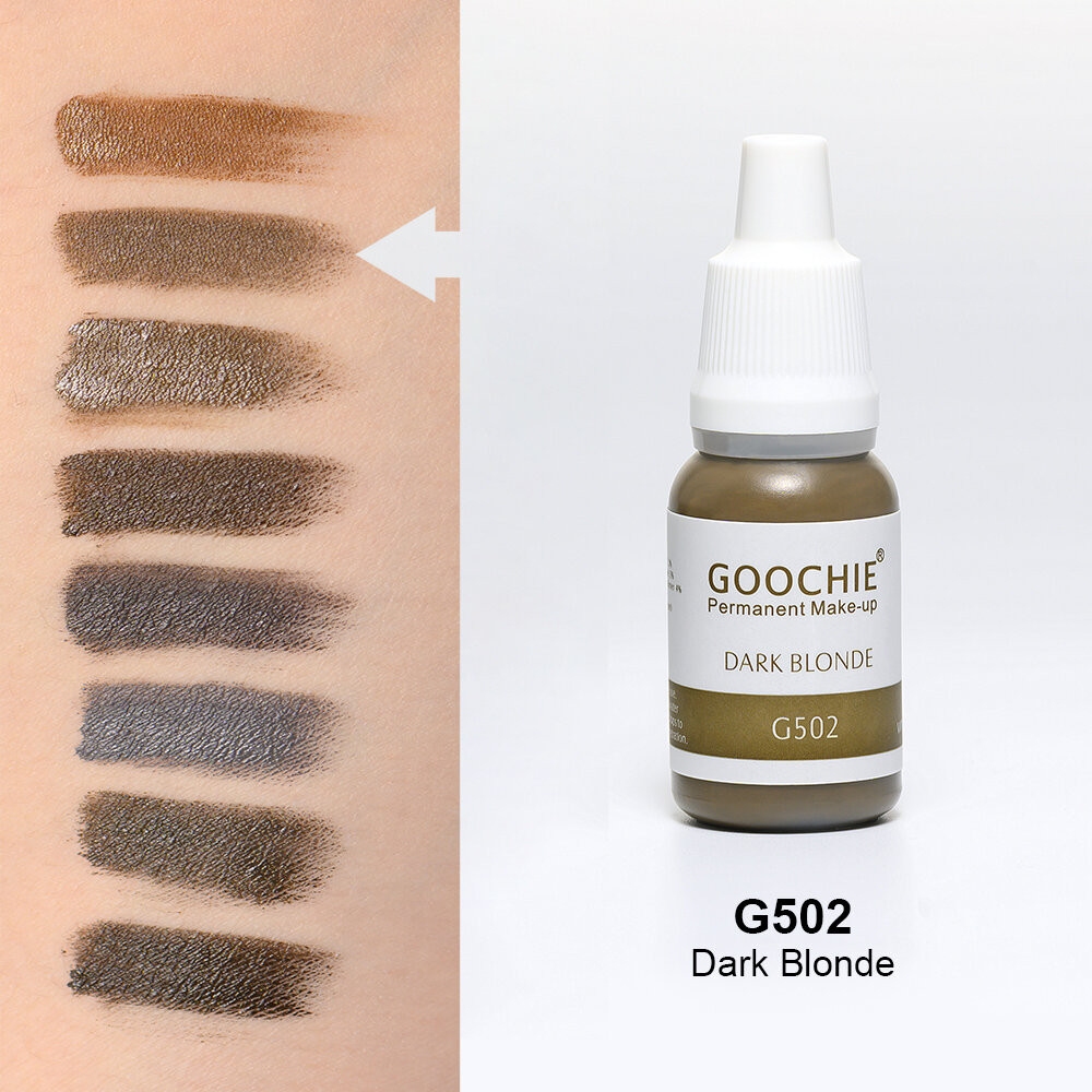 Goochie New 8 Eyebrow PMU Pigment